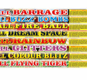 10 BALL ROMAN CANDLE ASSORTMENT